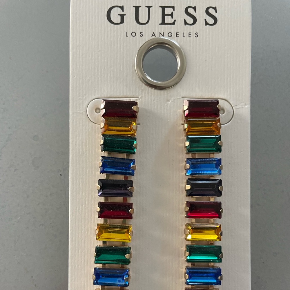 Guess pillar earrings
